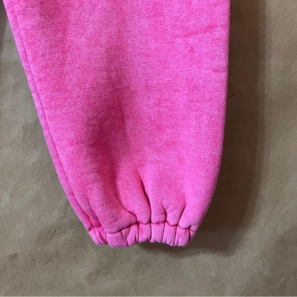 Natasha Zinko Sweat Set Embroidered Pig Elephant Sweatshirt Joggers Pink Size XS - Picture 12 of 16